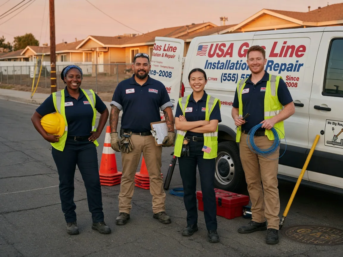 Gas Line Installation company in Leming, TX